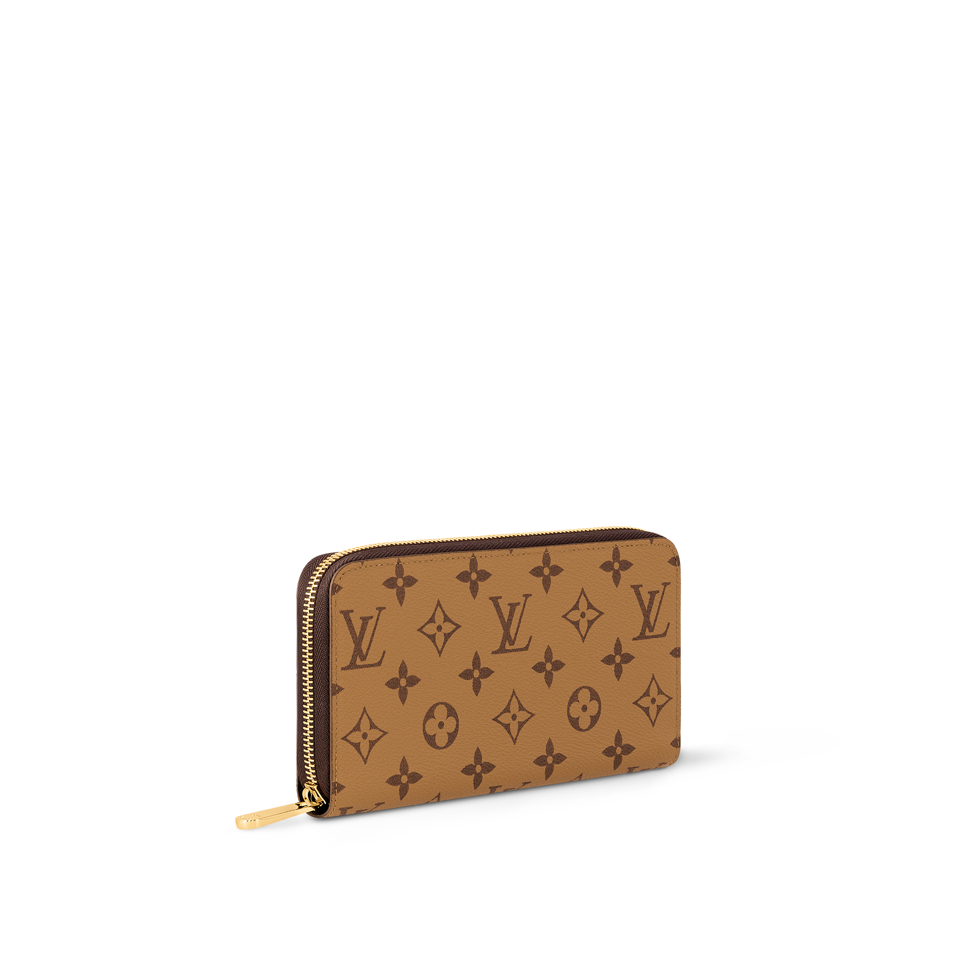 Canvas Monogram Reverse Carteras y artículos de piel pequeños Carteras largas Cartera Zippy | Louis Vuitton ® (Ampliar producto)