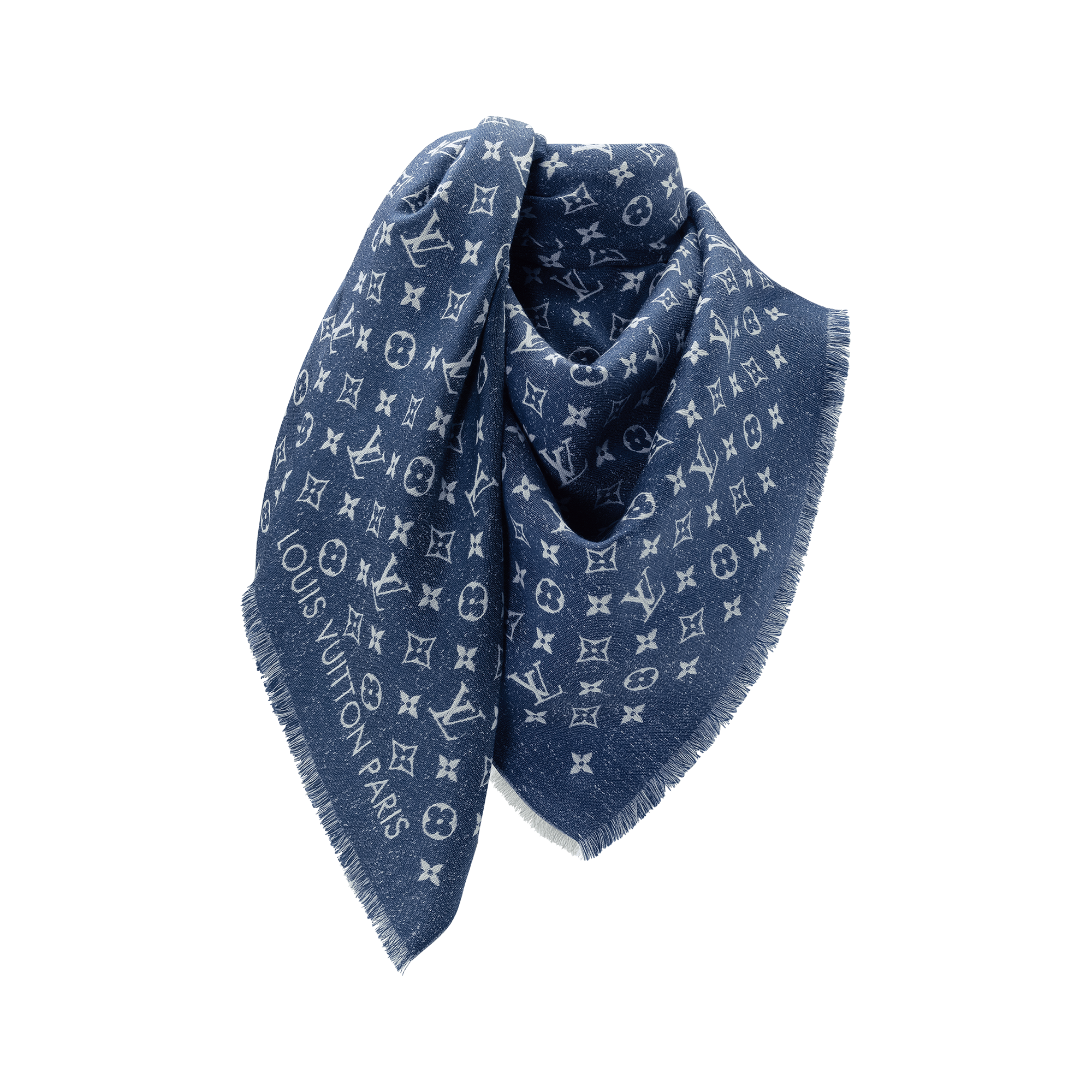 S00 Accesorios Chales y estolas Chal en denim My Daily | Louis Vuitton ® (Ampliar producto)