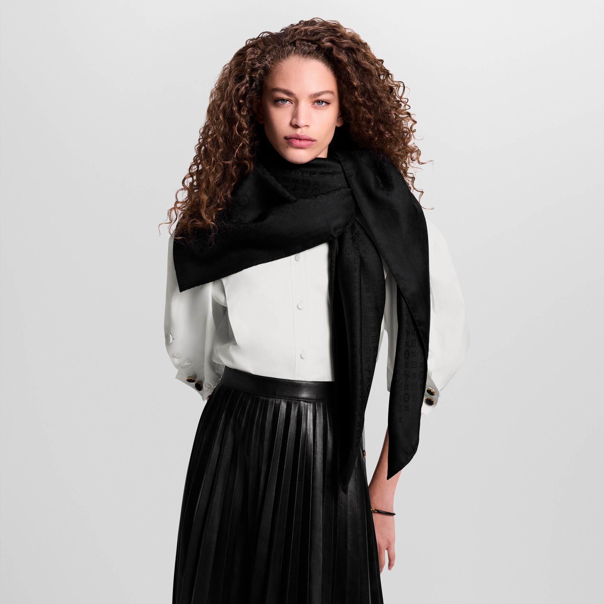 S00 Accesorios Chales y estolas Chal Evermore | Louis Vuitton ® (Ampliar producto)