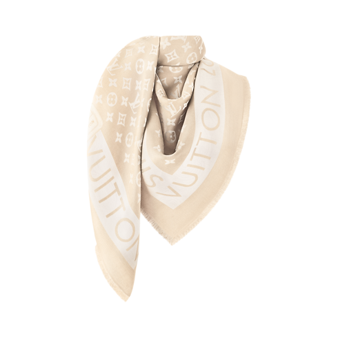 S00 Accesorios Chales y estolas Chal Lock And Go Shine | Louis Vuitton ® (Ampliar producto)