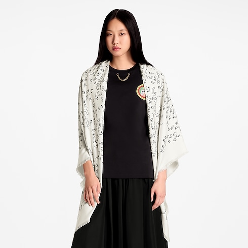 S00 Accesorios Chales y estolas Chal LV Mice Monogram Classique | Louis Vuitton ® (Ampliar producto)