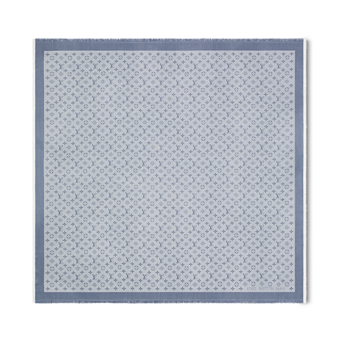 S00 Accesorios Chales y estolas Chal Monograma Denim | Louis Vuitton ® (Ampliar producto)