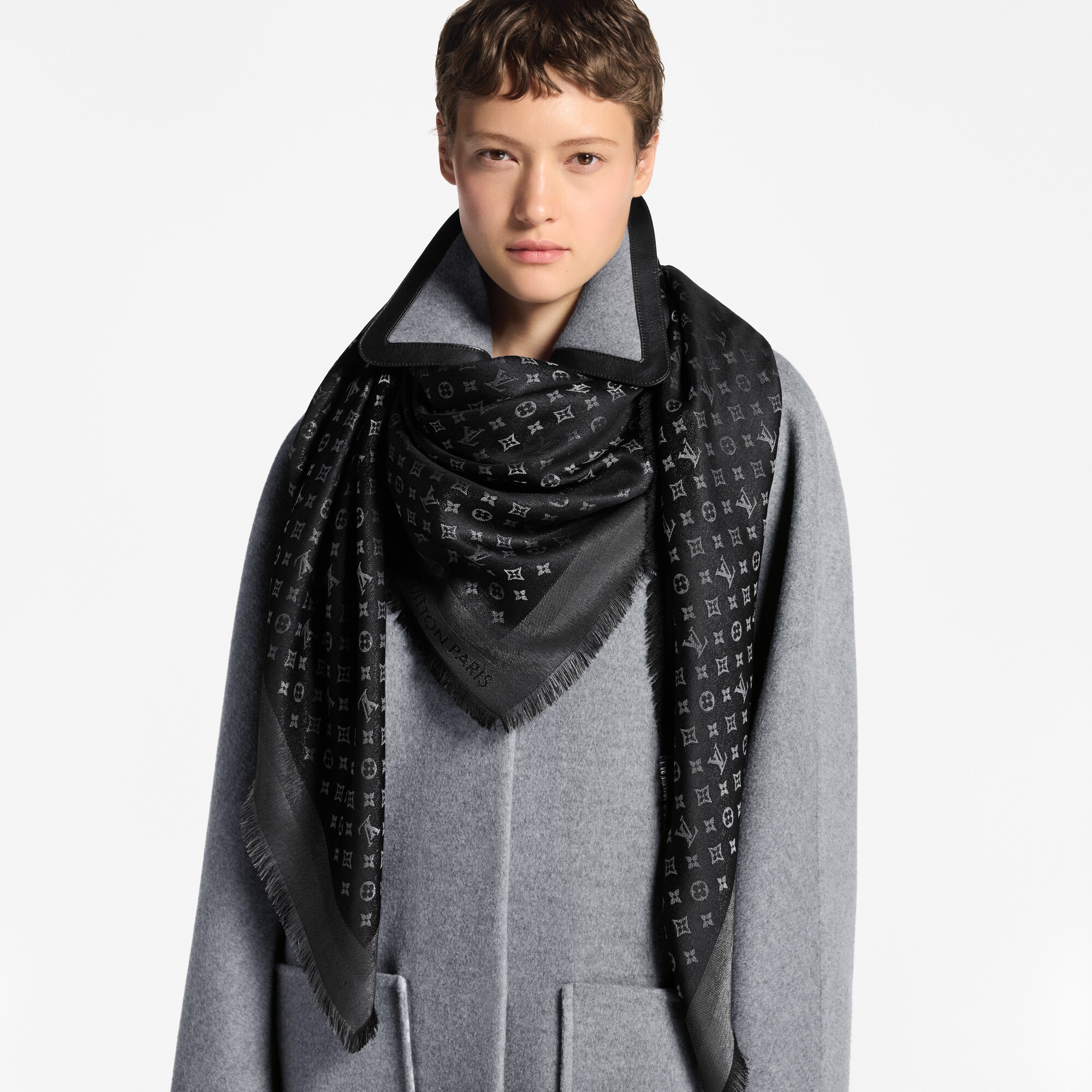 S00 Accesorios Chales y estolas Chal Moonlight | Louis Vuitton ® (Ampliar producto)