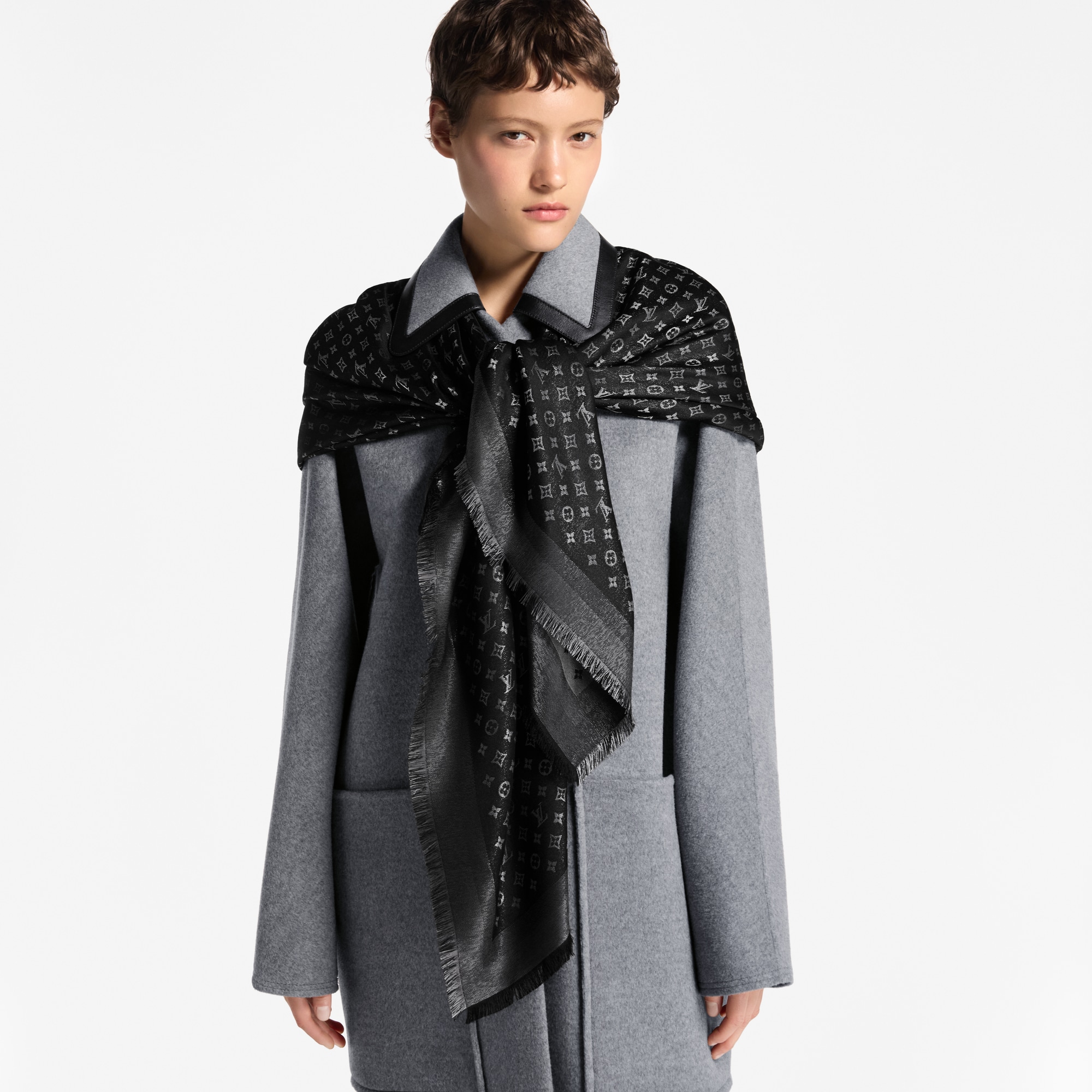 S00 Accesorios Chales y estolas Chal Moonlight | Louis Vuitton ® (Ampliar producto)