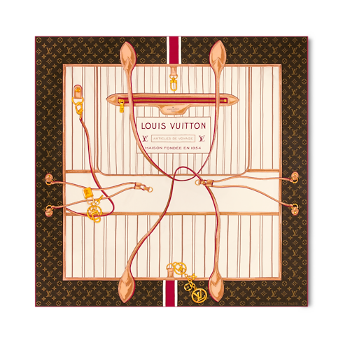 S00 Accesorios Chales y estolas Chal My Neverfull | Louis Vuitton ® (Ampliar producto)