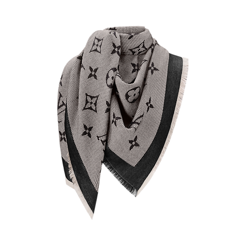 S00 Accesorios Chales y estolas Chal Neo Natté Monograma | Louis Vuitton ® (Ampliar producto)
