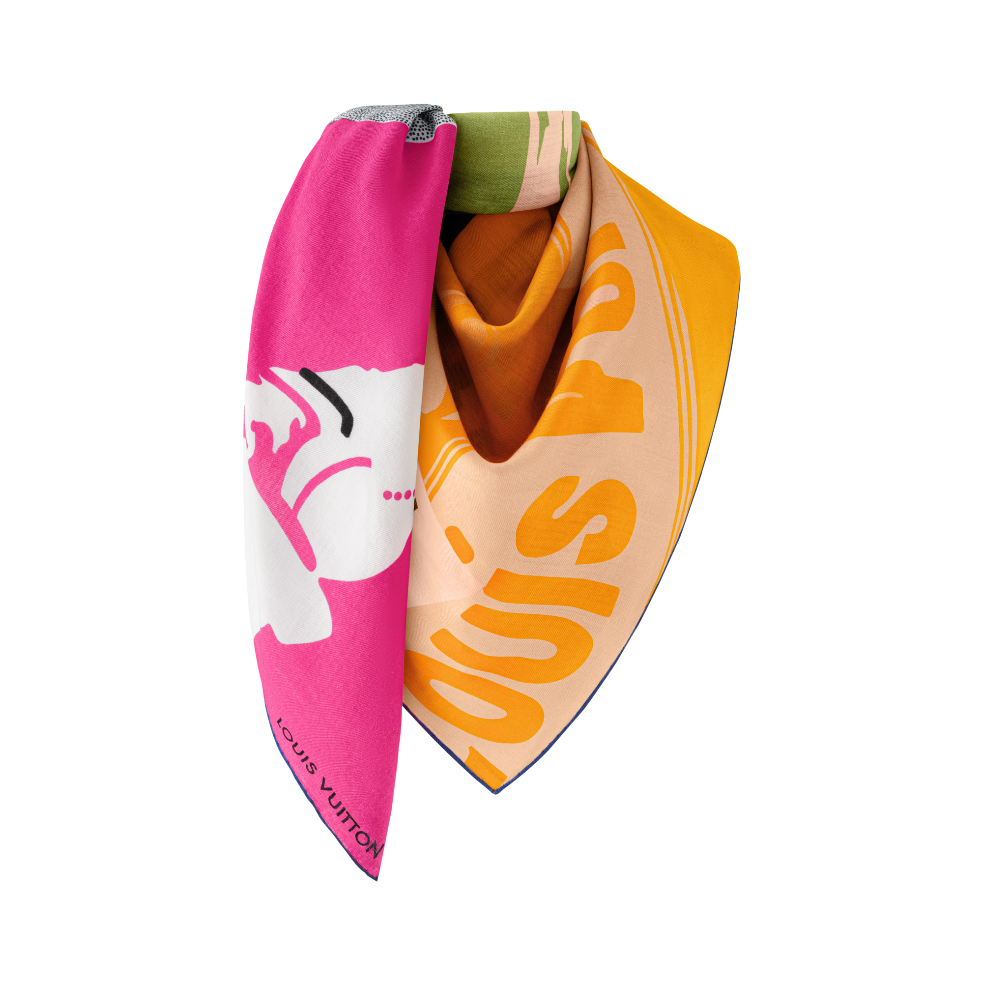 S00 Accesorios Chales y estolas Chal Through The Window | Louis Vuitton ® (Ampliar producto)