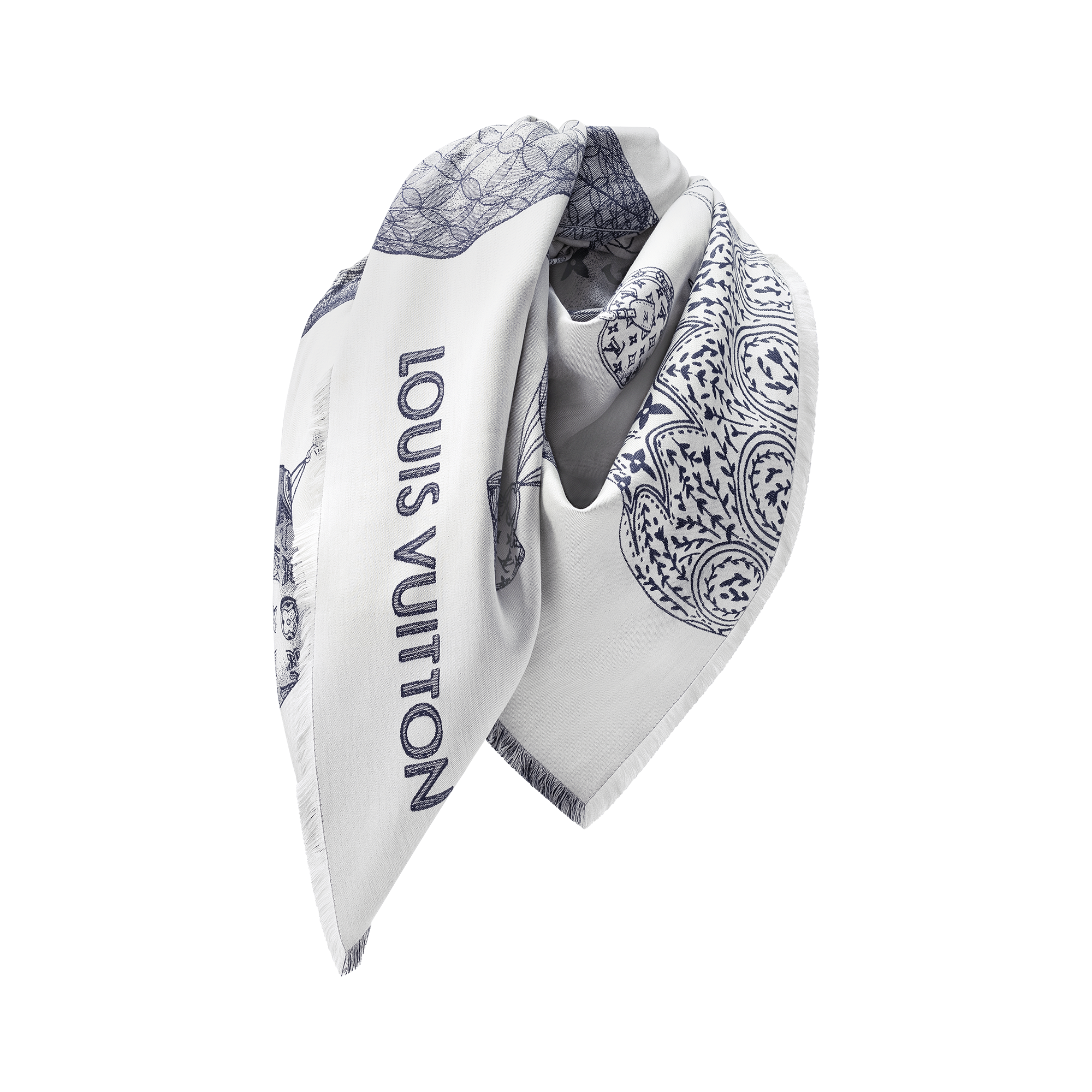 S00 Accesorios Chales y estolas Chal Up And Away | Louis Vuitton ® (Ampliar producto)