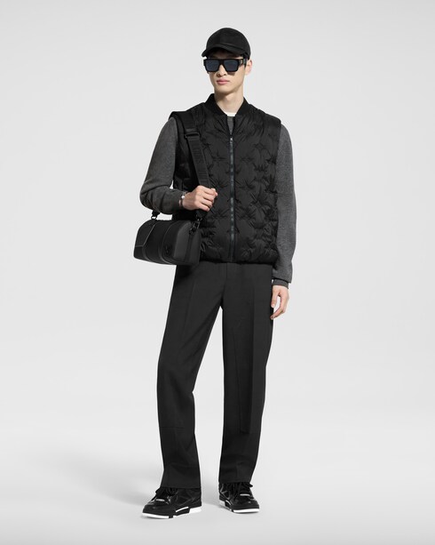 Ready to Wear Cazadoras y abrigos Chaleco acolchado en nailon Monograma | Louis Vuitton ®