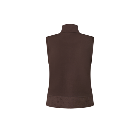 Ready to Wear Tops Chaleco con cierre en punto técnico | Louis Vuitton ® (Ampliar producto)