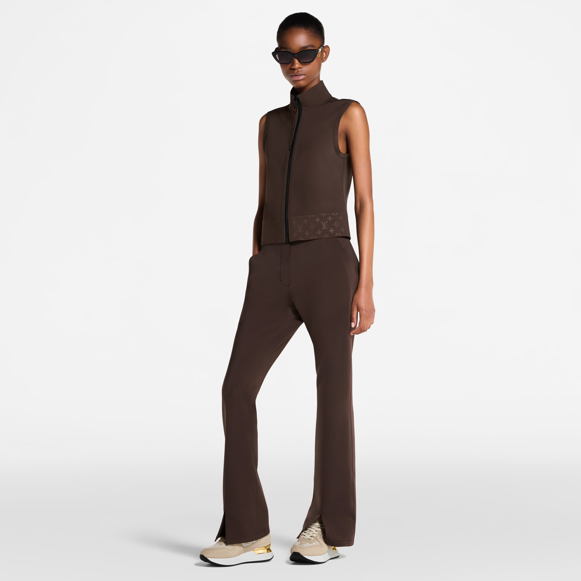  Ready to Wear Tops Chaleco con cierre en punto técnico | Louis Vuitton ® (Ampliar producto)