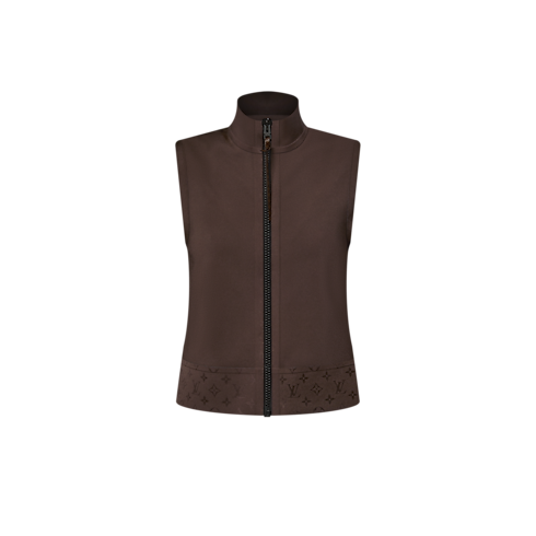 Ready to Wear Tops Chaleco con cierre en punto técnico | Louis Vuitton ® (Ampliar producto)