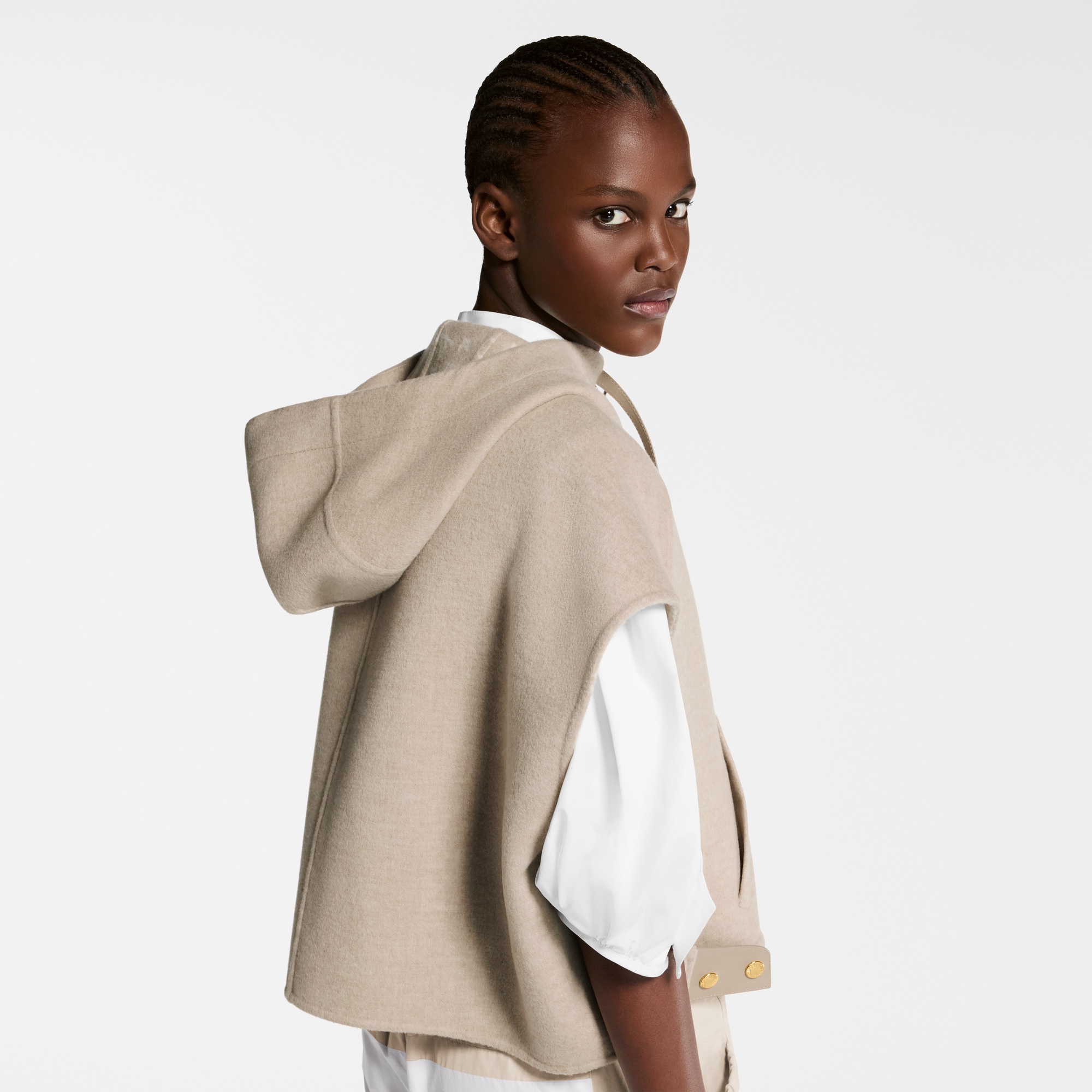  Ready to Wear Abrigos y chaquetas Chaleco de doble vista | Louis Vuitton ® (Ampliar producto)
