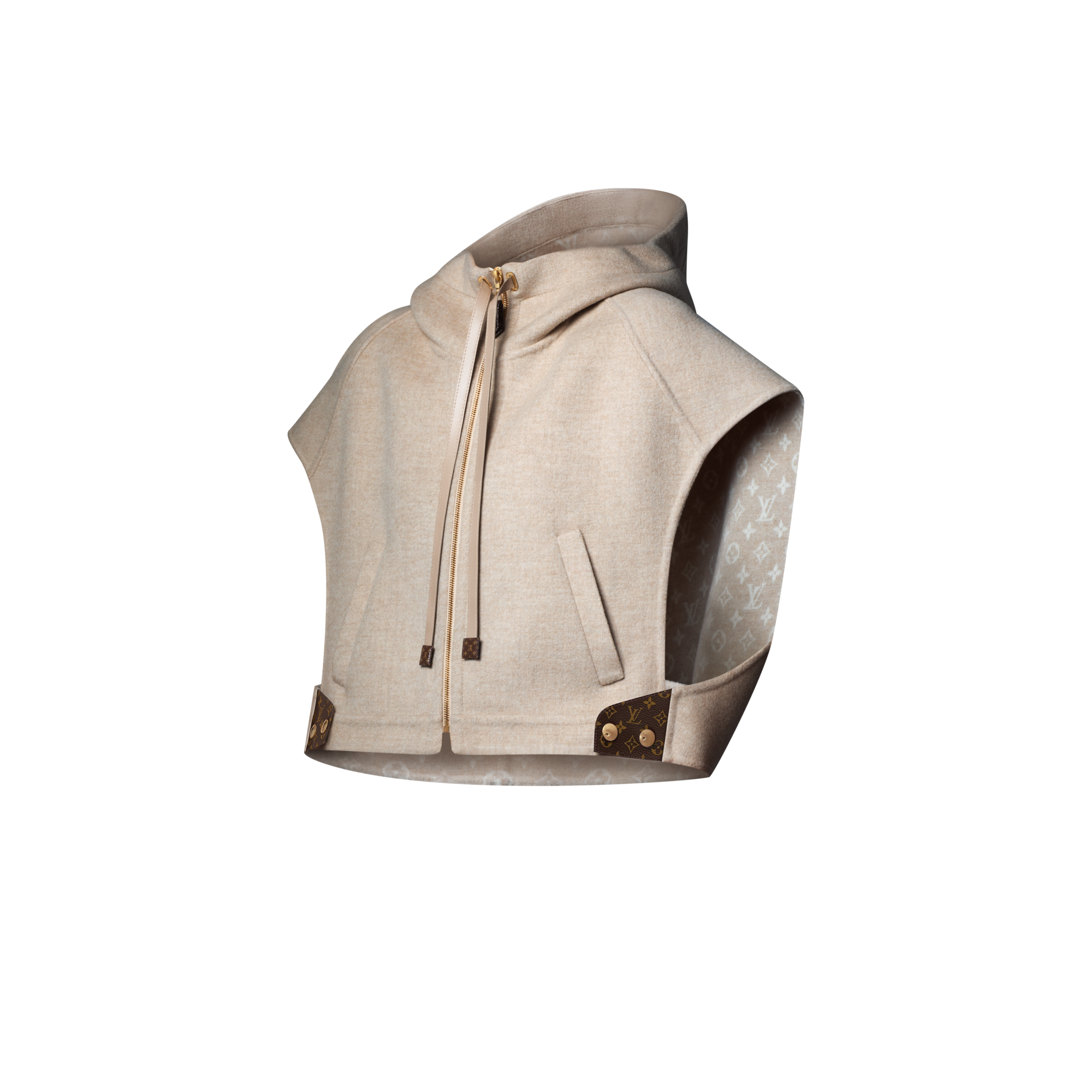  Ready to Wear Abrigos y chaquetas Chaleco de doble vista | Louis Vuitton ® (Ampliar producto)