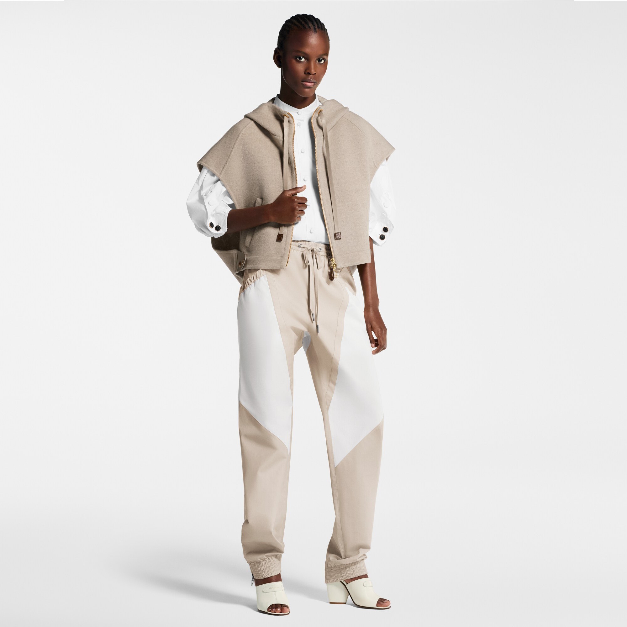  Ready to Wear Abrigos y chaquetas Chaleco de doble vista | Louis Vuitton ® (Ampliar producto)