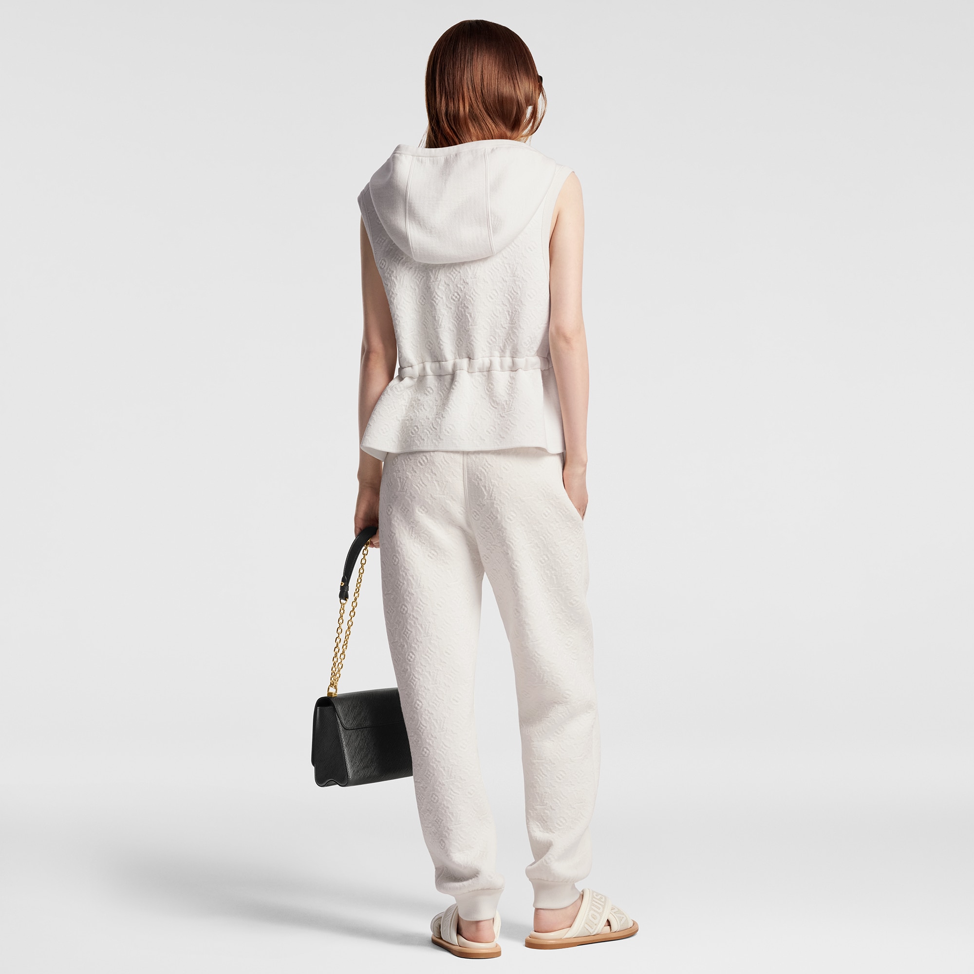  Ready to Wear Prendas tejidas Chaleco Monograma con capucha | Louis Vuitton ® (Ampliar producto)