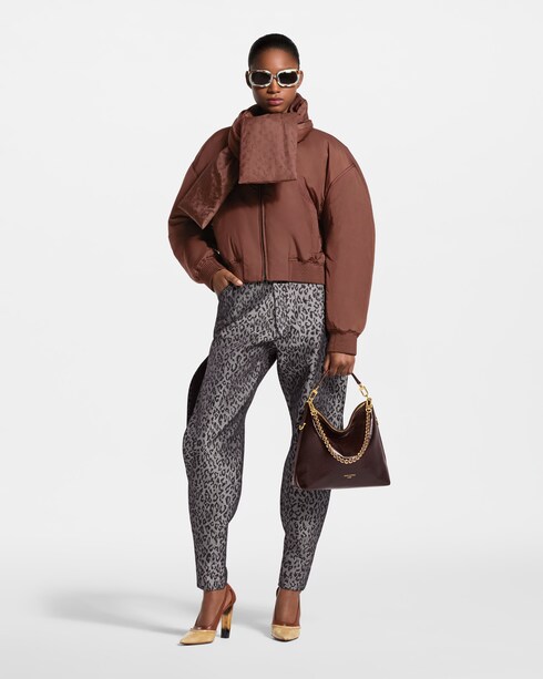 Ready-to-Wear Coats and Jackets Scarf Detail Bomber Jacket | Louis Vuitton ®