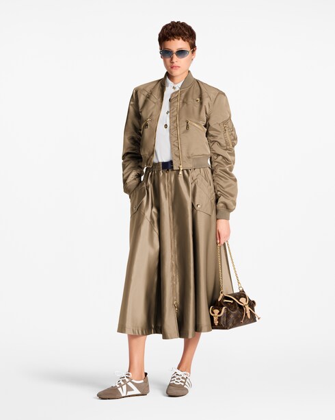 Discontinued Product Obs 10 Bomber court à manches froncées | Louis Vuitton ®