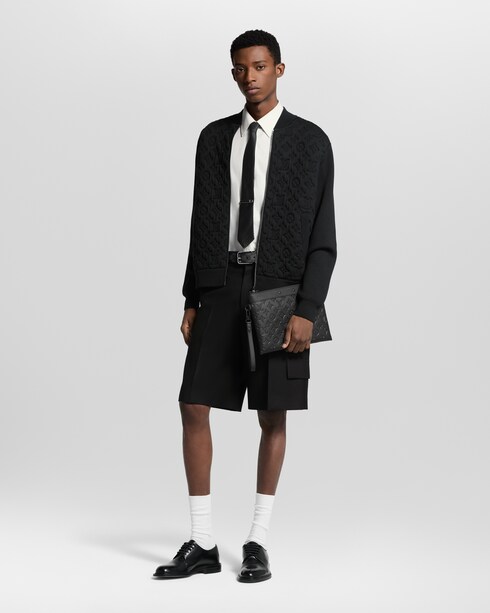 Ready to Wear Todo el Ready-To-Wear Chamarra bomber en mezcla de lana acolchada Monograma | Louis Vuitton ®