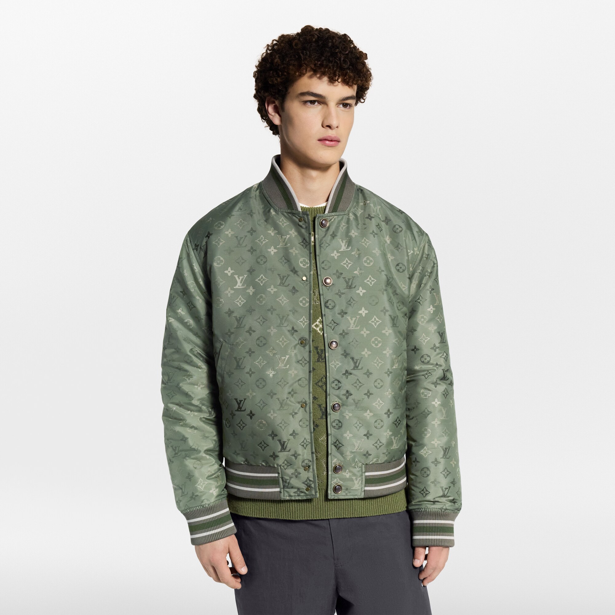  Ready to Wear Cazadoras y abrigos Chamarra bomber Monograma | Louis Vuitton ® (Ampliar producto)