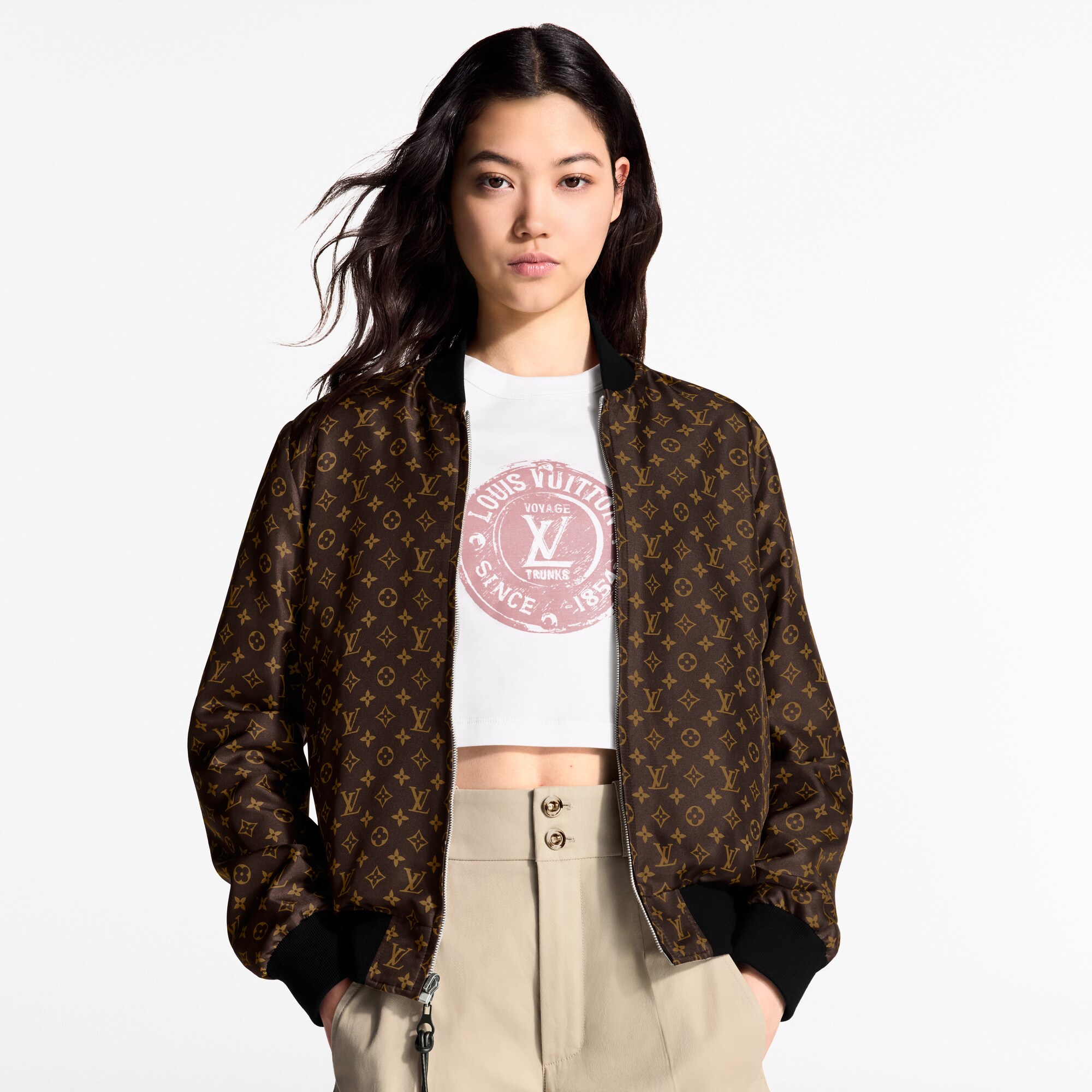  Ready to Wear Abrigos y chaquetas Chamarra bomber reversible | Louis Vuitton ® (Ampliar producto)