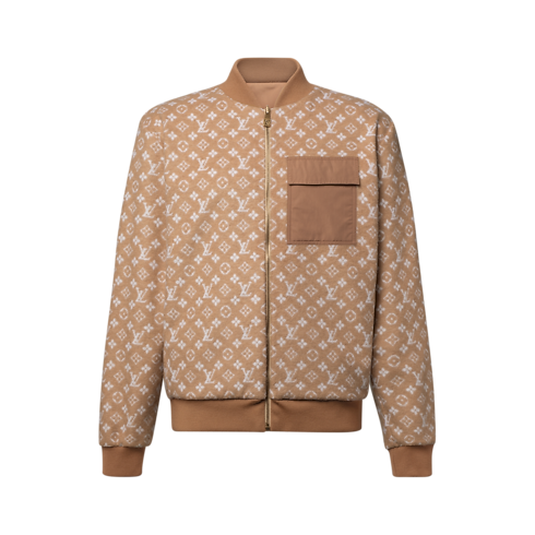 Ready-to-Wear Todo el Ready-To-Wear Chamarra bomber reversible de tejido de felpa con motivo Monograma | Louis Vuitton ® (Ampliar producto)