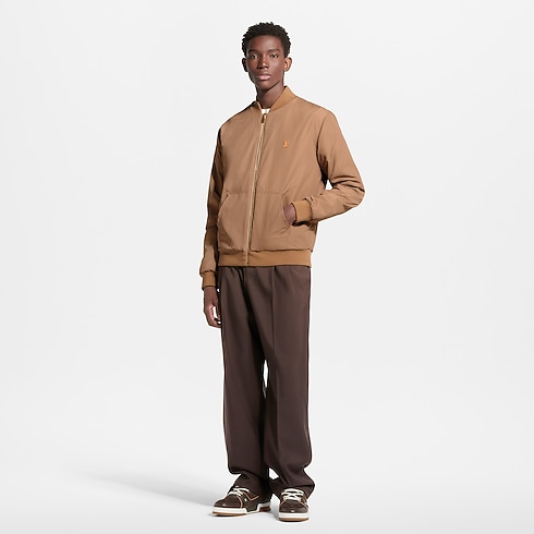 Ready-to-Wear Todo el Ready-To-Wear Chamarra bomber reversible de tejido de felpa con motivo Monograma | Louis Vuitton ® (Ampliar producto)