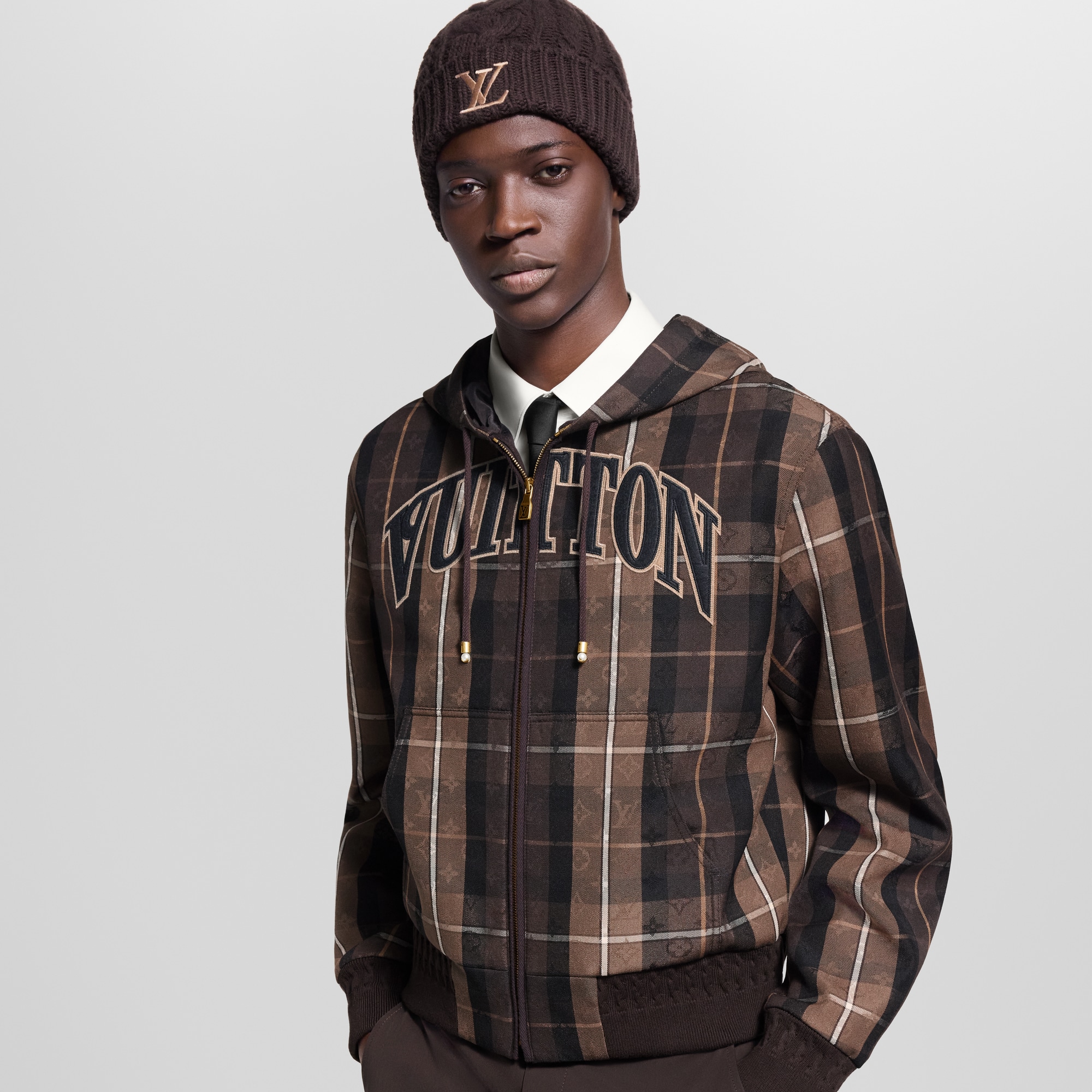  Ready to Wear Cazadoras y abrigos Chamarra con capucha | Louis Vuitton ® (Ampliar producto)