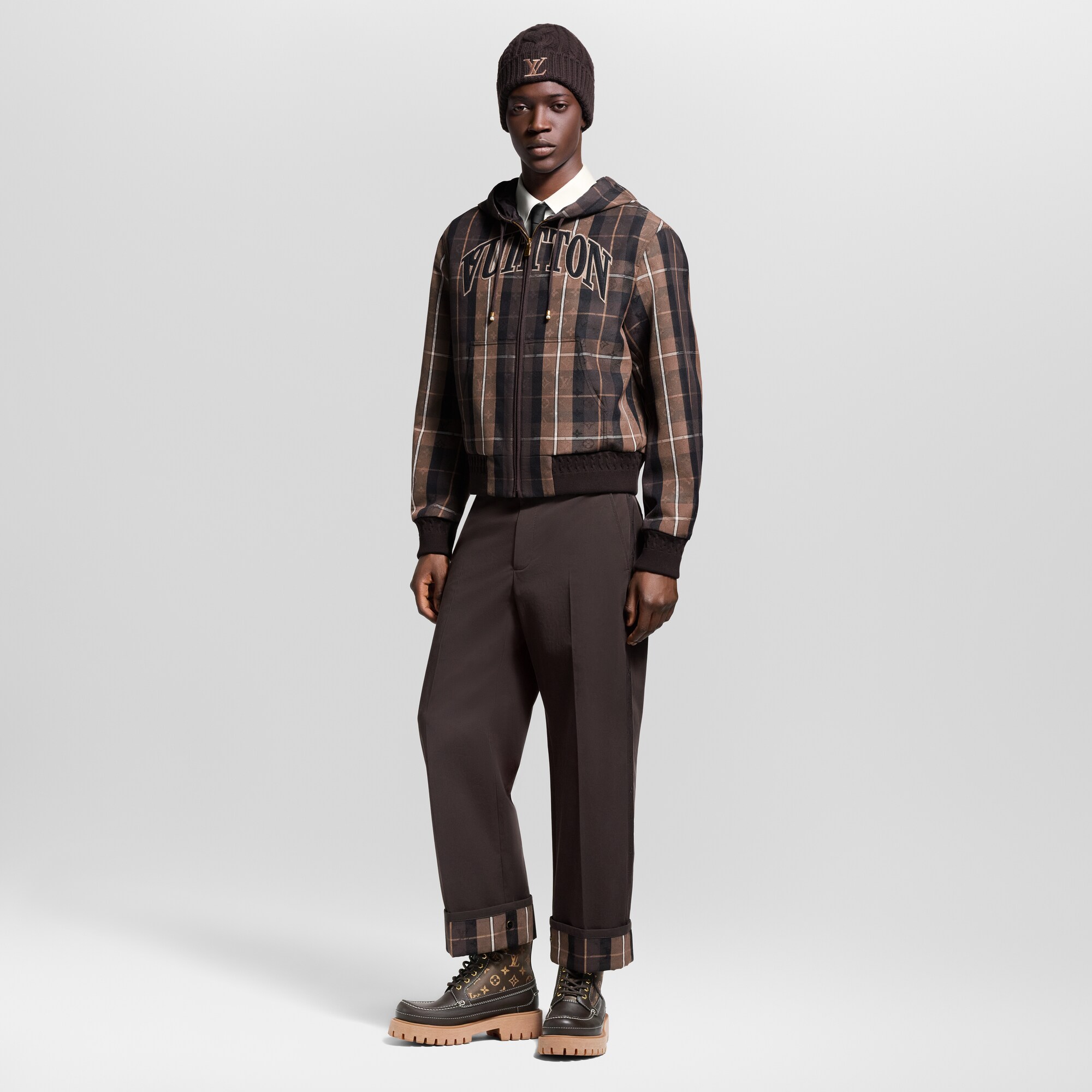  Ready to Wear Cazadoras y abrigos Chamarra con capucha | Louis Vuitton ® (Ampliar producto)