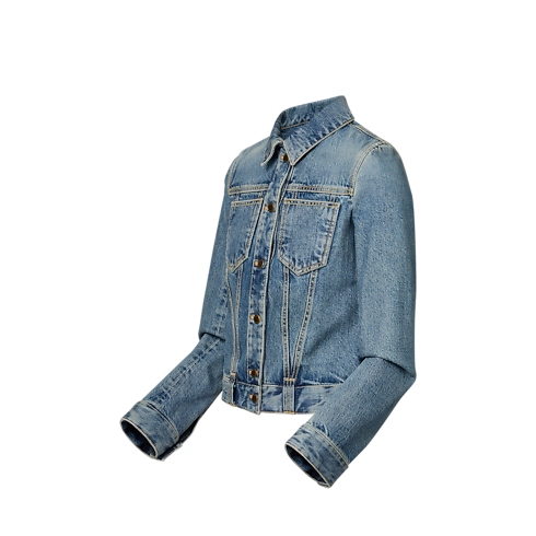 Ready to Wear Abrigos y chaquetas Chamarra corta en denim | Louis Vuitton ® (Ampliar producto)
