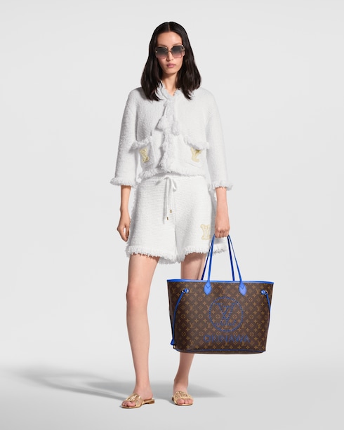 Prêt-à-Porter Maille Fringe Hem Toweling Jacket | Louis Vuitton ®