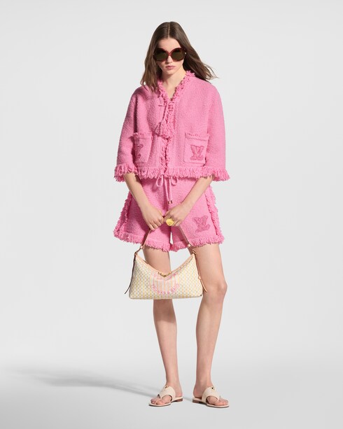 Prêt-à-Porter Maille Fringe Hem Toweling Jacket | Louis Vuitton ®