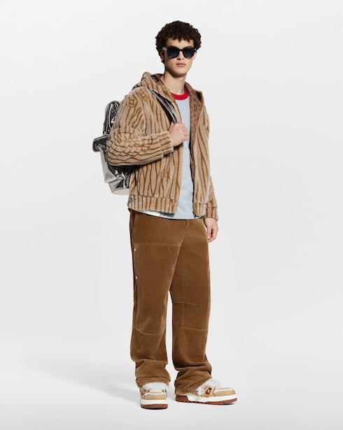 Para hombres LV Ski Chamarra de felpa con motivo Epi | Louis Vuitton ®