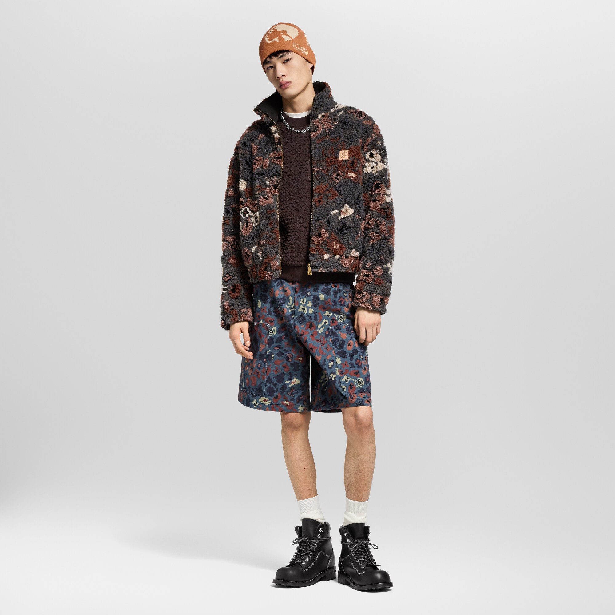  Ready to Wear Todo el Ready-To-Wear Chamarra de felpa reversible | Louis Vuitton ® (Ampliar producto)