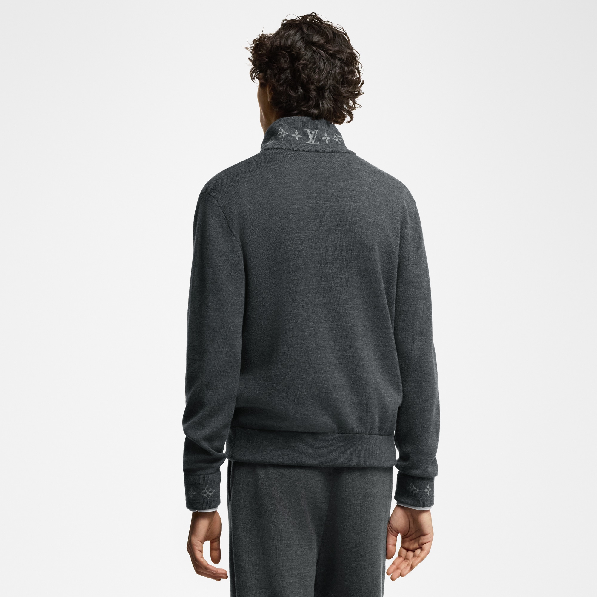  Ready to Wear Todo el Ready-To-Wear Chamarra de lana de punto de doble vista | Louis Vuitton ® (Ampliar producto)