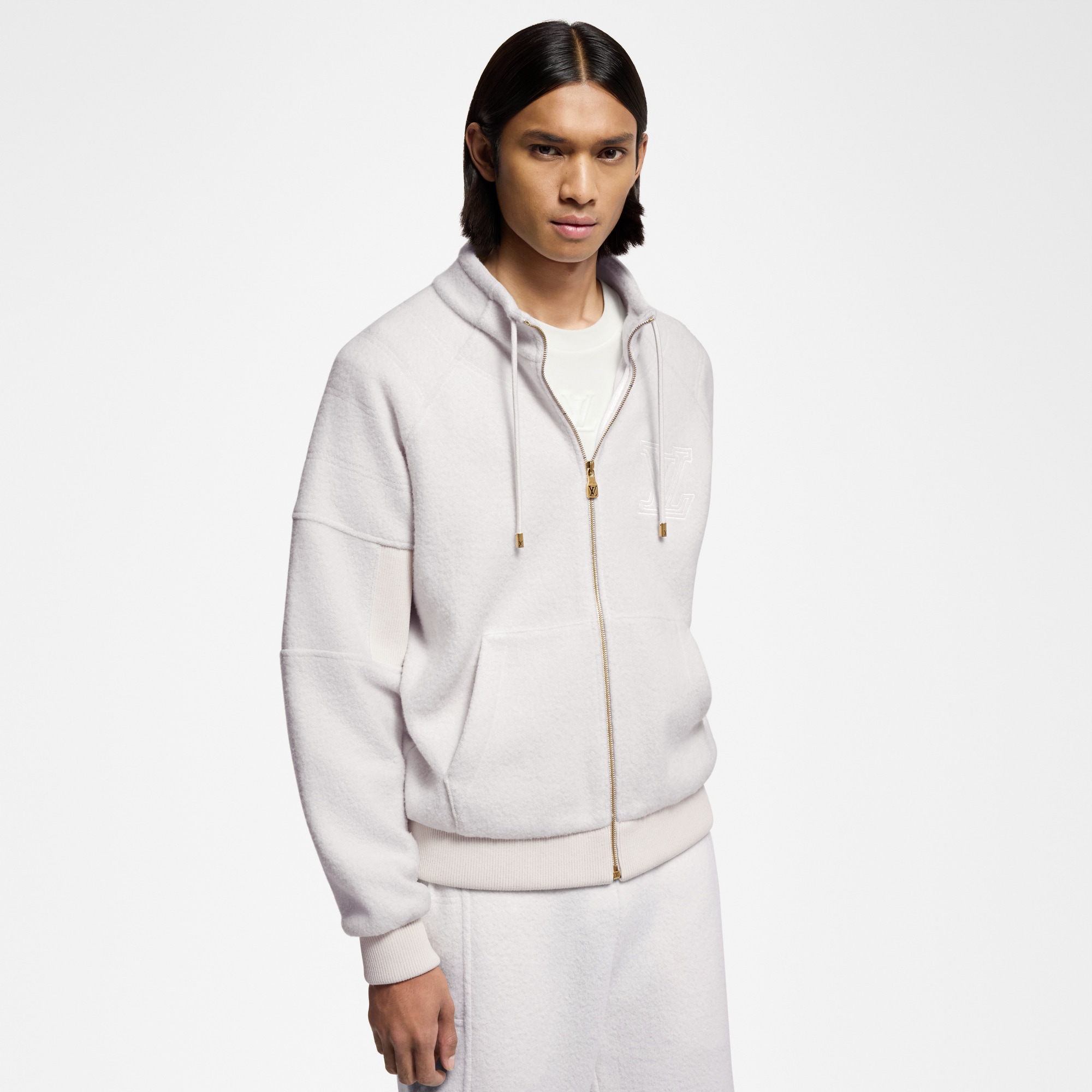  Ready to Wear Todo el Ready-To-Wear Chamarra de lana texturizada acolchada | Louis Vuitton ® (Ampliar producto)
