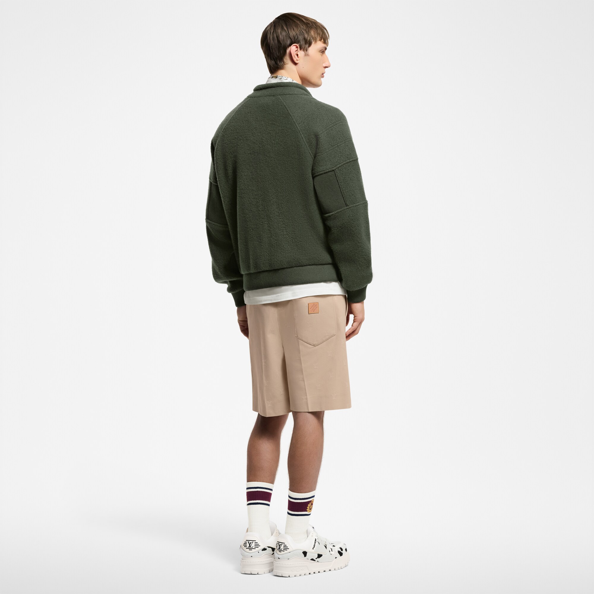  Ready to Wear Todo el Ready-To-Wear Chamarra de lana texturizada acolchada | Louis Vuitton ® (Ampliar producto)