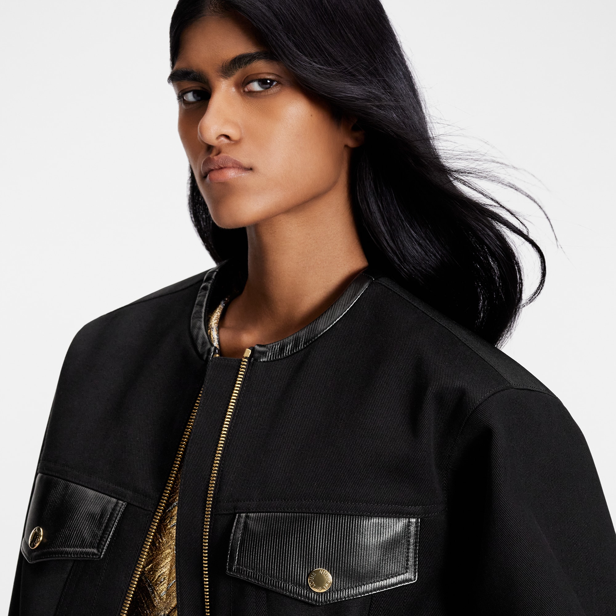  Ready to Wear Abrigos y chaquetas Chamarra de manga con volantes | Louis Vuitton ® (Ampliar producto)