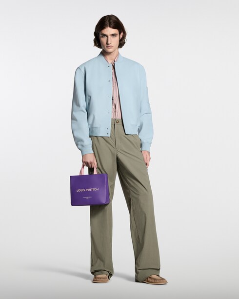 High-End Ready-to-Wear } Blouson en cuir | Louis Vuitton ®
