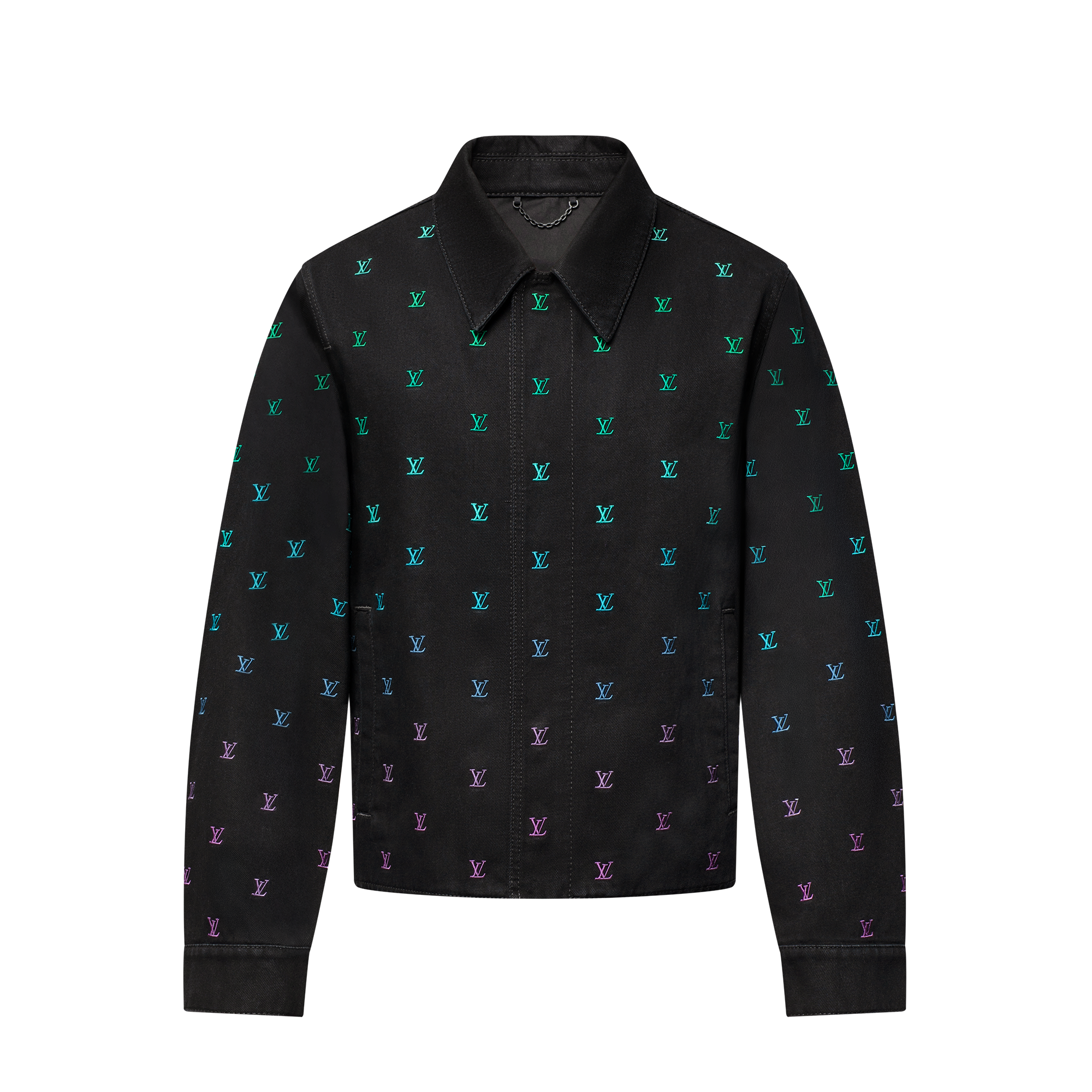  Ready to Wear Cazadoras y abrigos Chamarra denim con motivo LV Blason bordado | Louis Vuitton ® (Ampliar producto)