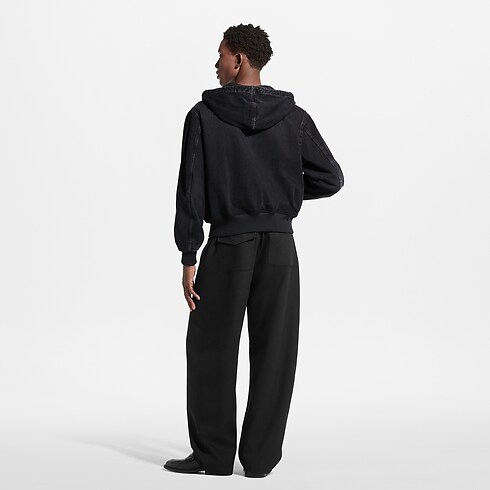 Ready-to-Wear Todo el Ready-To-Wear Chamarra denim de estilo utilitario con capucha | Louis Vuitton ® (Ampliar producto)