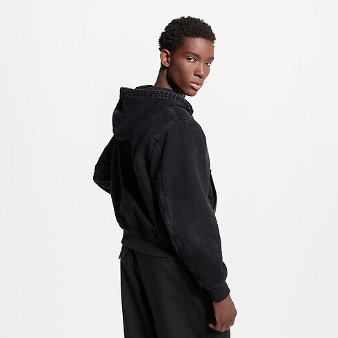 Ready-to-Wear Todo el Ready-To-Wear Chamarra denim de estilo utilitario con capucha | Louis Vuitton ® (Ampliar producto)