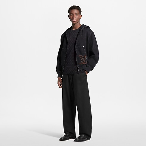 Ready-to-Wear Todo el Ready-To-Wear Chamarra denim de estilo utilitario con capucha | Louis Vuitton ® (Ampliar producto)