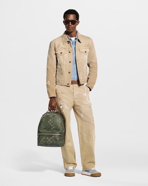 Ready-to-Wear Coats and Outerwear Embellished Denim Trucker Jacket | Louis Vuitton ®