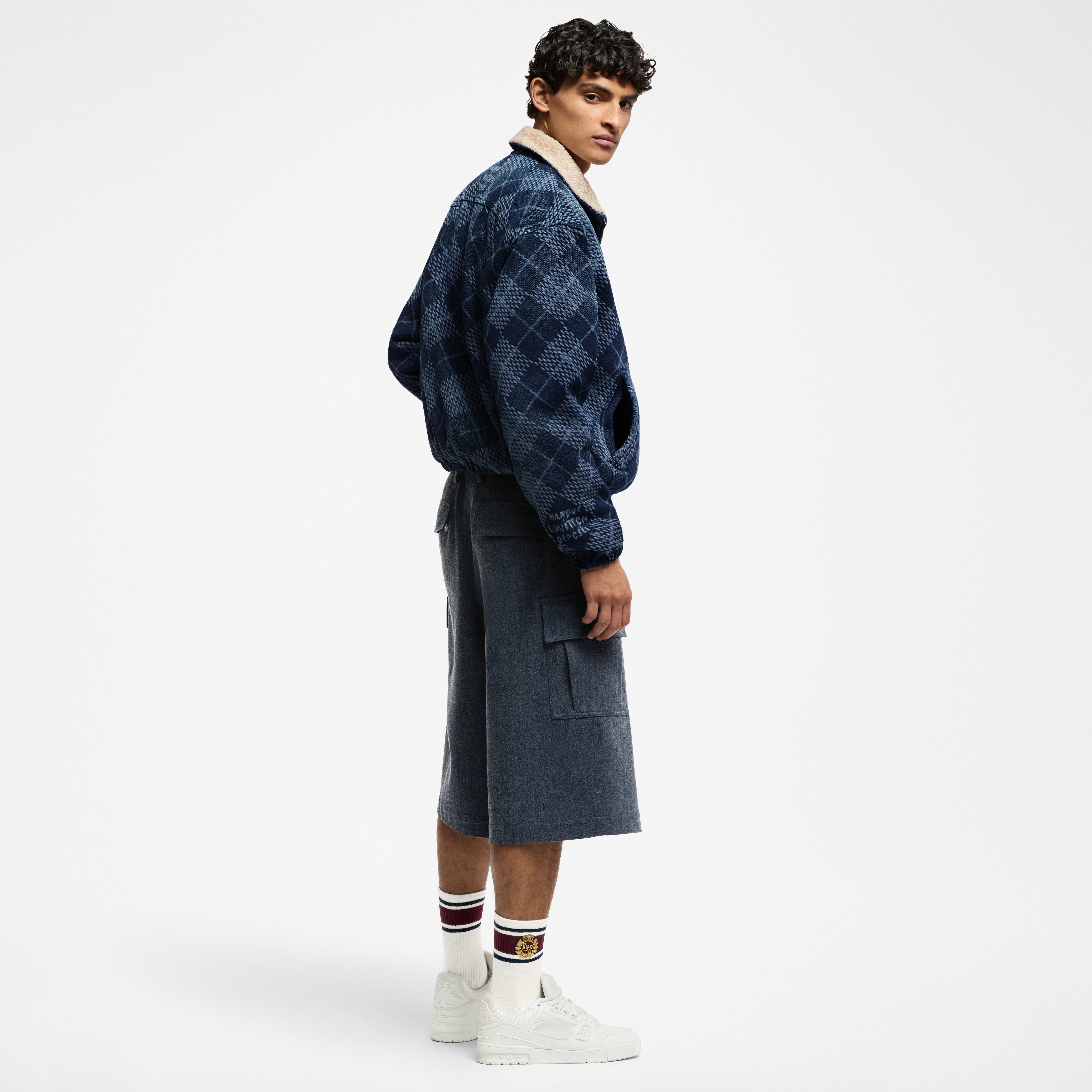  Ready to Wear Cazadoras y abrigos Chamarra denim y felpa | Louis Vuitton ® (Ampliar producto)