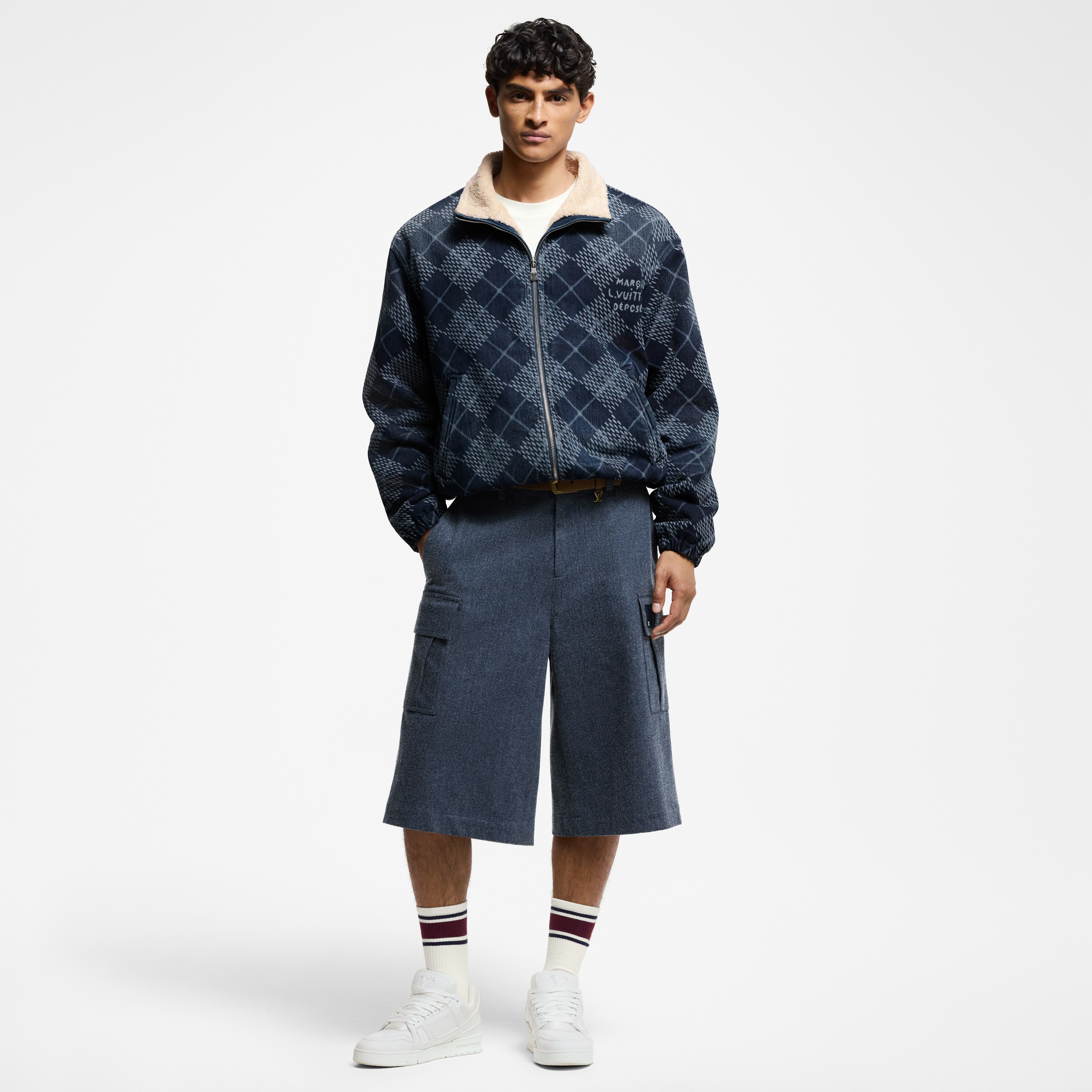  Ready to Wear Cazadoras y abrigos Chamarra denim y felpa | Louis Vuitton ® (Ampliar producto)