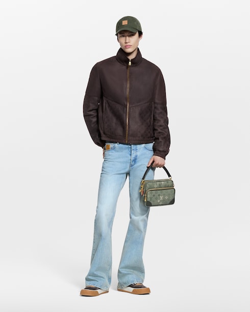 Ready-to-Wear Coats and Outerwear Shearling Track Top | Louis Vuitton ®