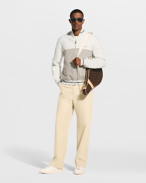 Ready-to-Wear Coats and Outerwear Hybrid Knit Track Top | Louis Vuitton ®
