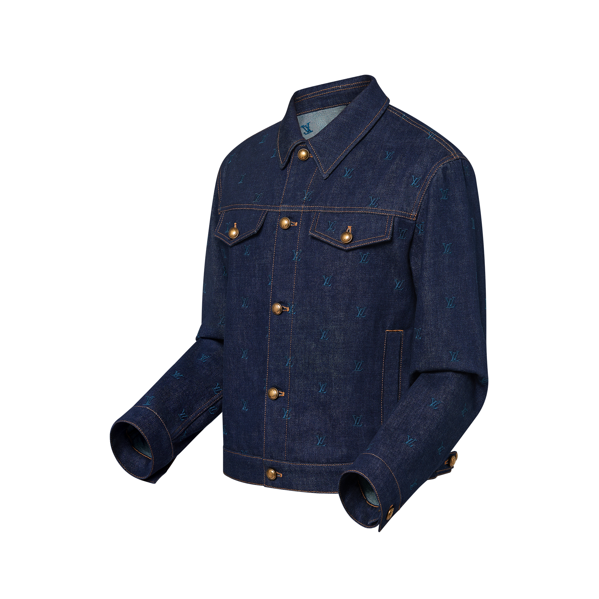  Ready to Wear Cazadoras y abrigos Chamarra en denim bordada | Louis Vuitton ® (Ampliar producto)