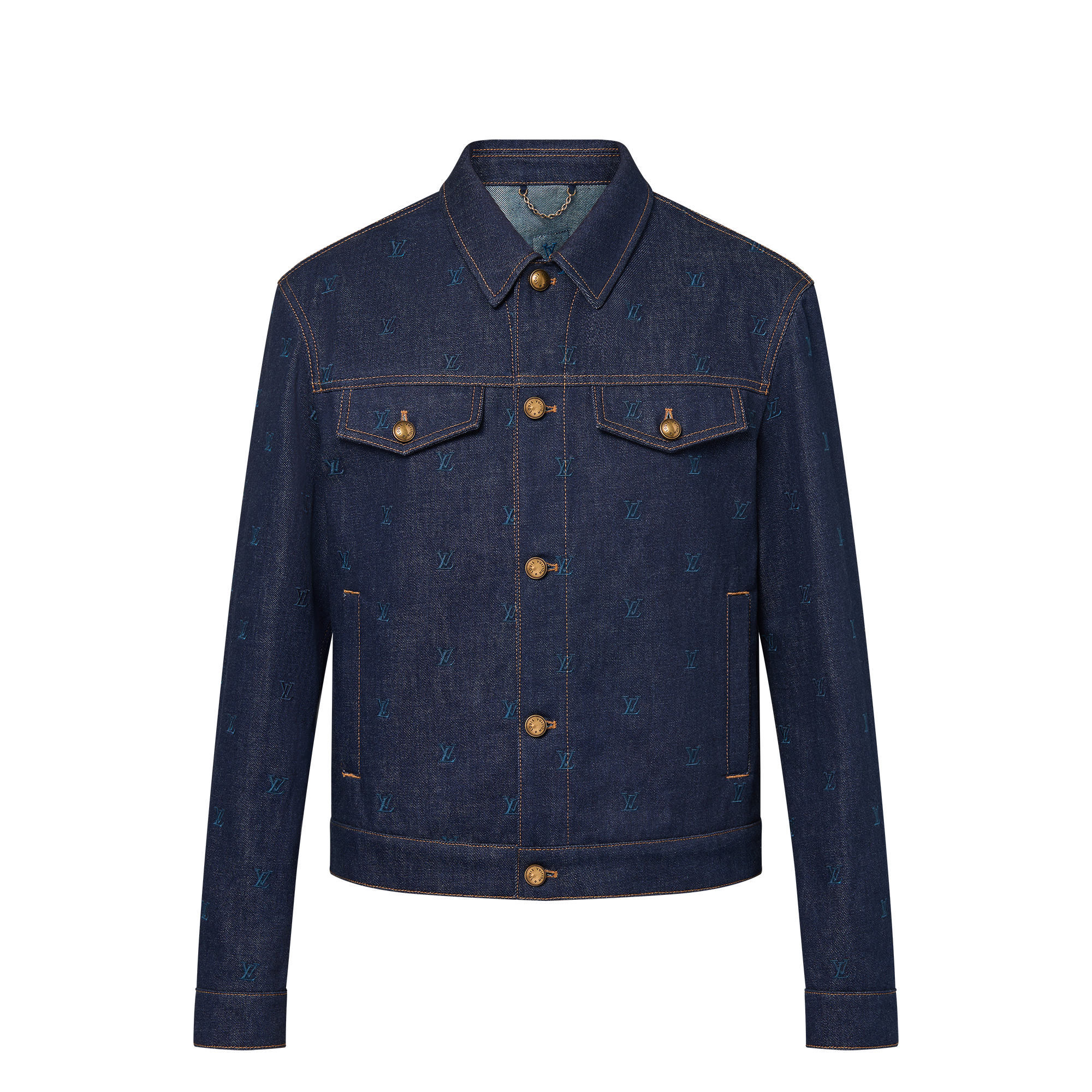  Ready to Wear Cazadoras y abrigos Chamarra en denim bordada | Louis Vuitton ® (Ampliar producto)